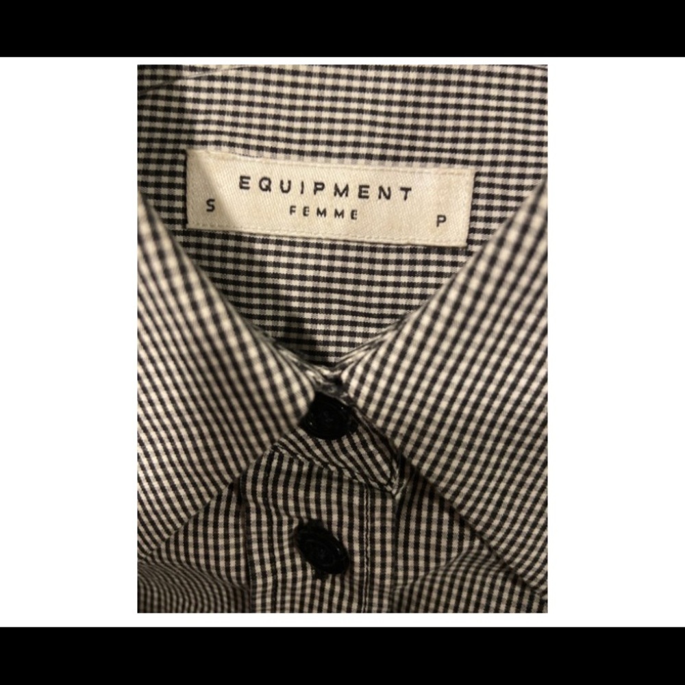 Equipment gingham button down - Picture 2 of 3